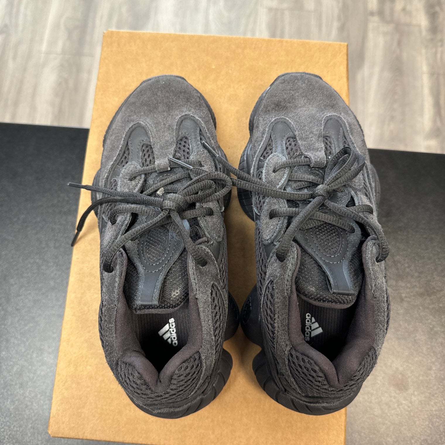Utility Black Yeezy 500 (USED, No Box)
