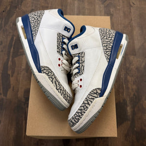 Jordan 3 Retro True Blue (2016) (GS) Size 7Y (Pre-Owned) - Image 1