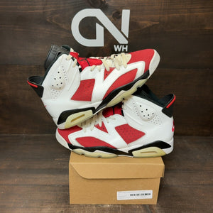 Jordan 6 Retro Carmine (2021) Size 11 (Pre-Owned) - Image 1