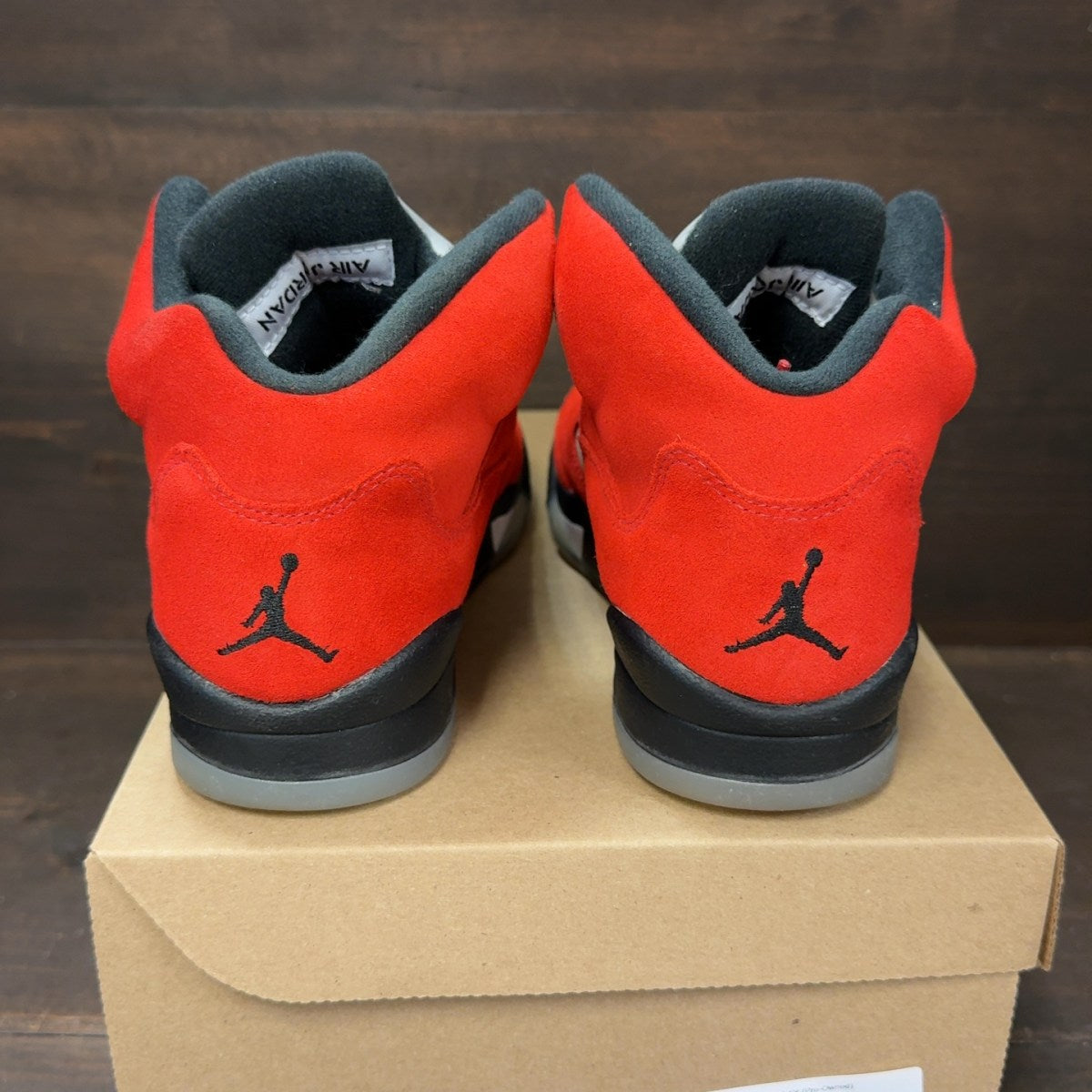 Jordan 5 Retro Raging Bull Red (2021) (GS) Size 6.5Y (Pre-Owned) - Image 5