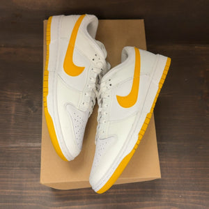 Nike Dunk Low White University Gold Size 9 (Pre-Owned) - Image 2