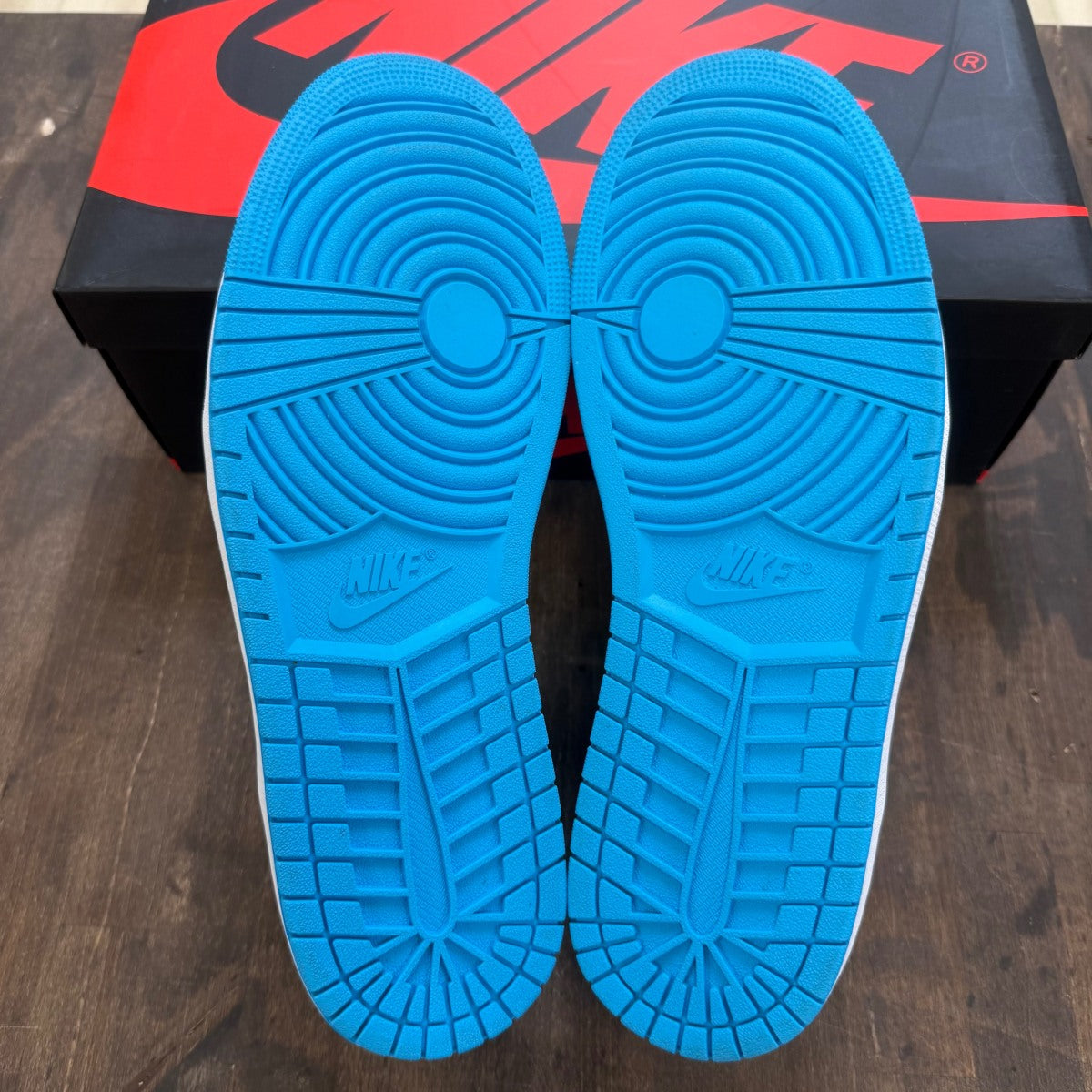 Jordan 1 Retro Low OG Black Dark Powder Blue - Image 4
