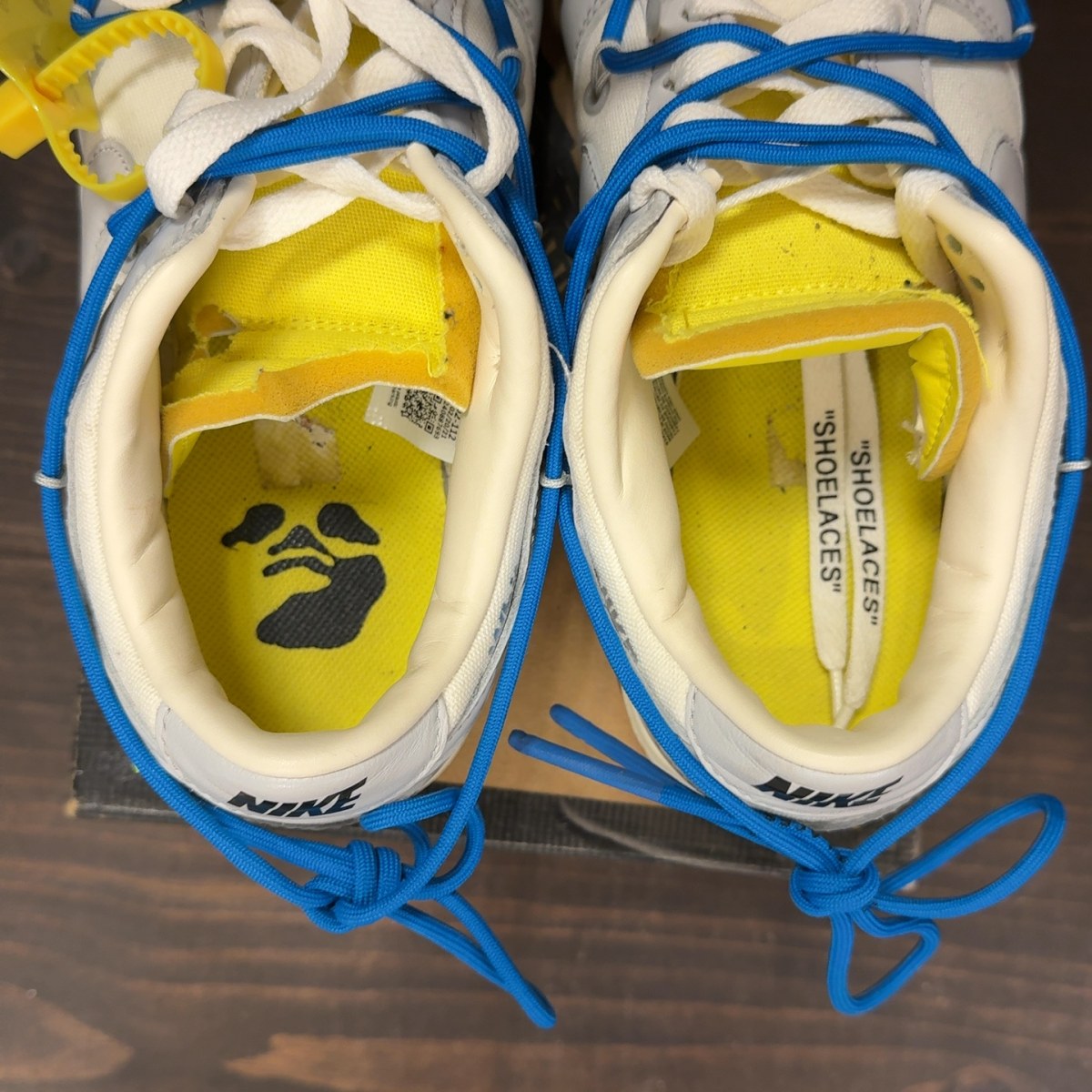 Nike Dunk Low Off-White Lot 10 - Image 6