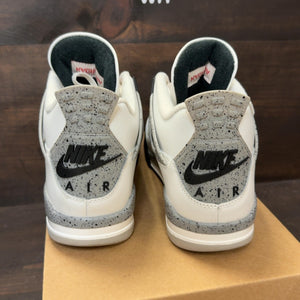 Jordan 4 Retro White Cement (2025) Size 9 (Pre-Owned) - Image 5