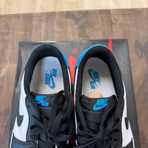 Jordan 1 Retro Low OG Black Dark Powder Blue - Image 3