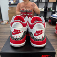 Fire Red Jordan 3 Retro (USED)