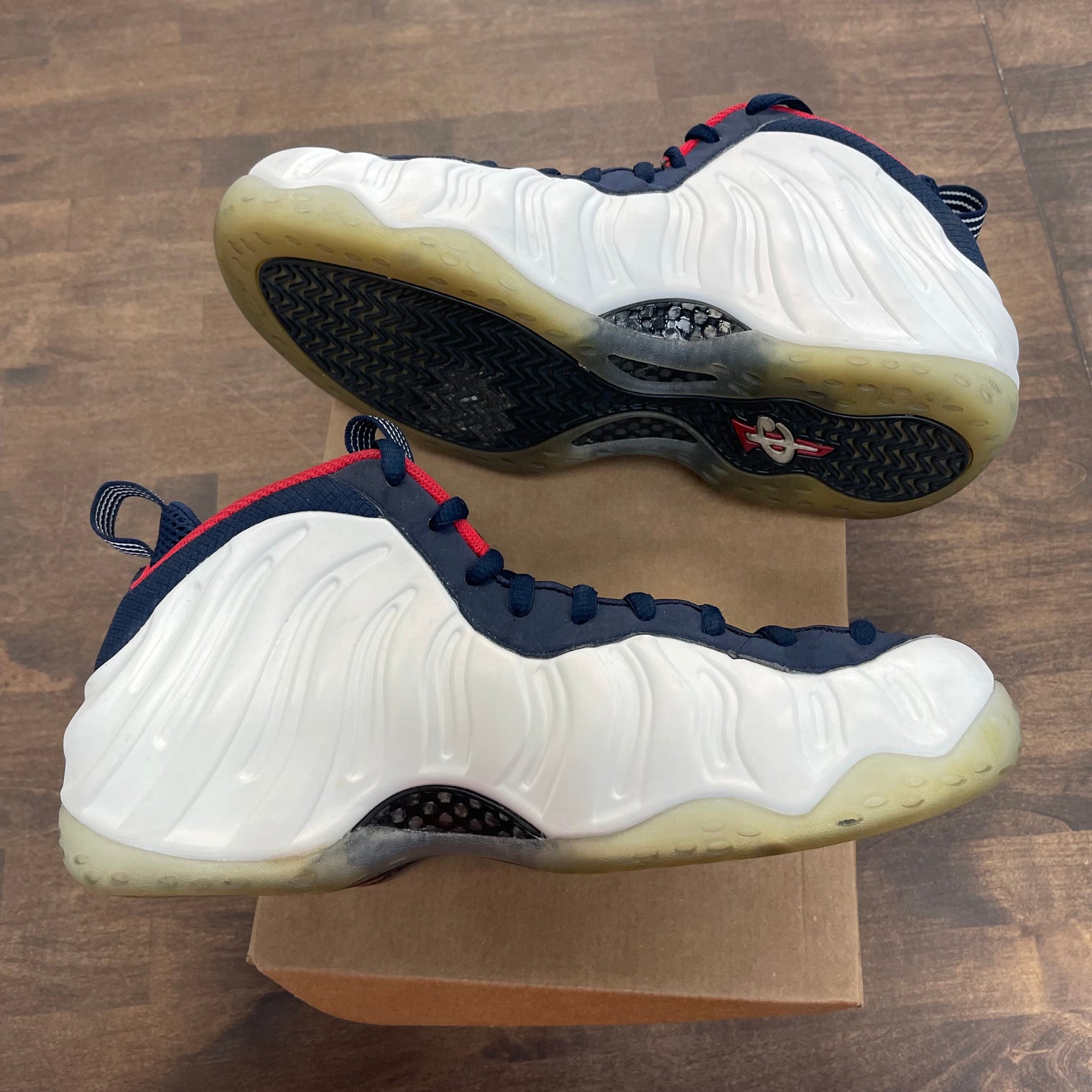 Olympic Nike Foamposite (USED,No Box)