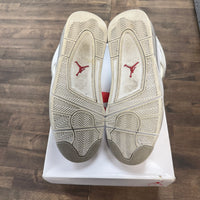 White Oreo Jordan 4 Retro (USED)