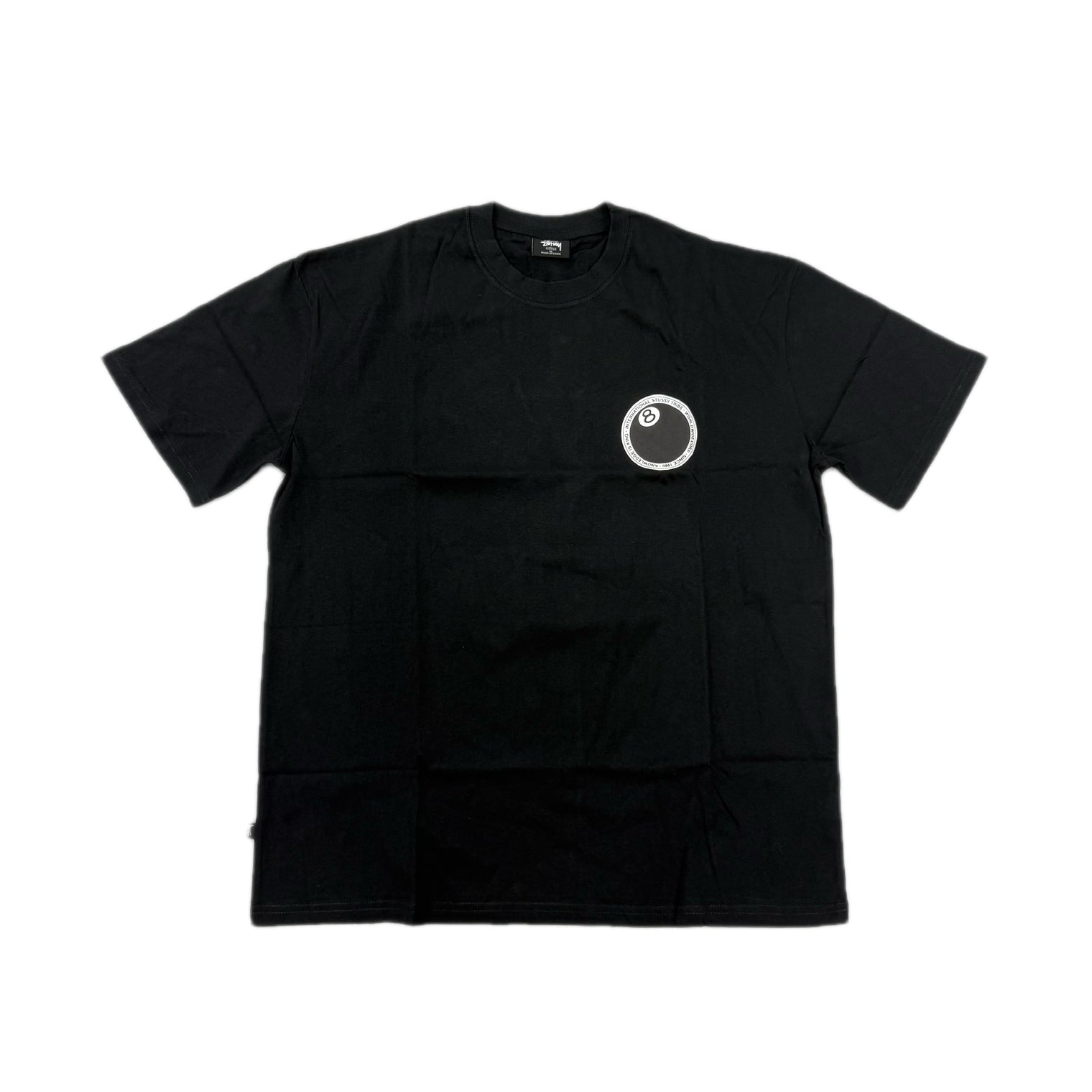 Stussy 8 Ball International Tee Black