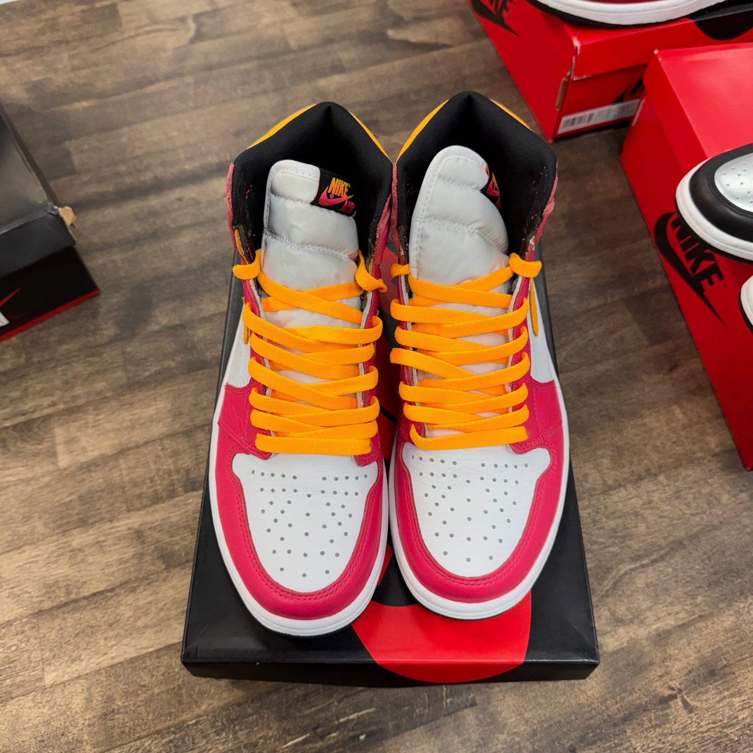 Fusion Red Jordan 1 High (USED)