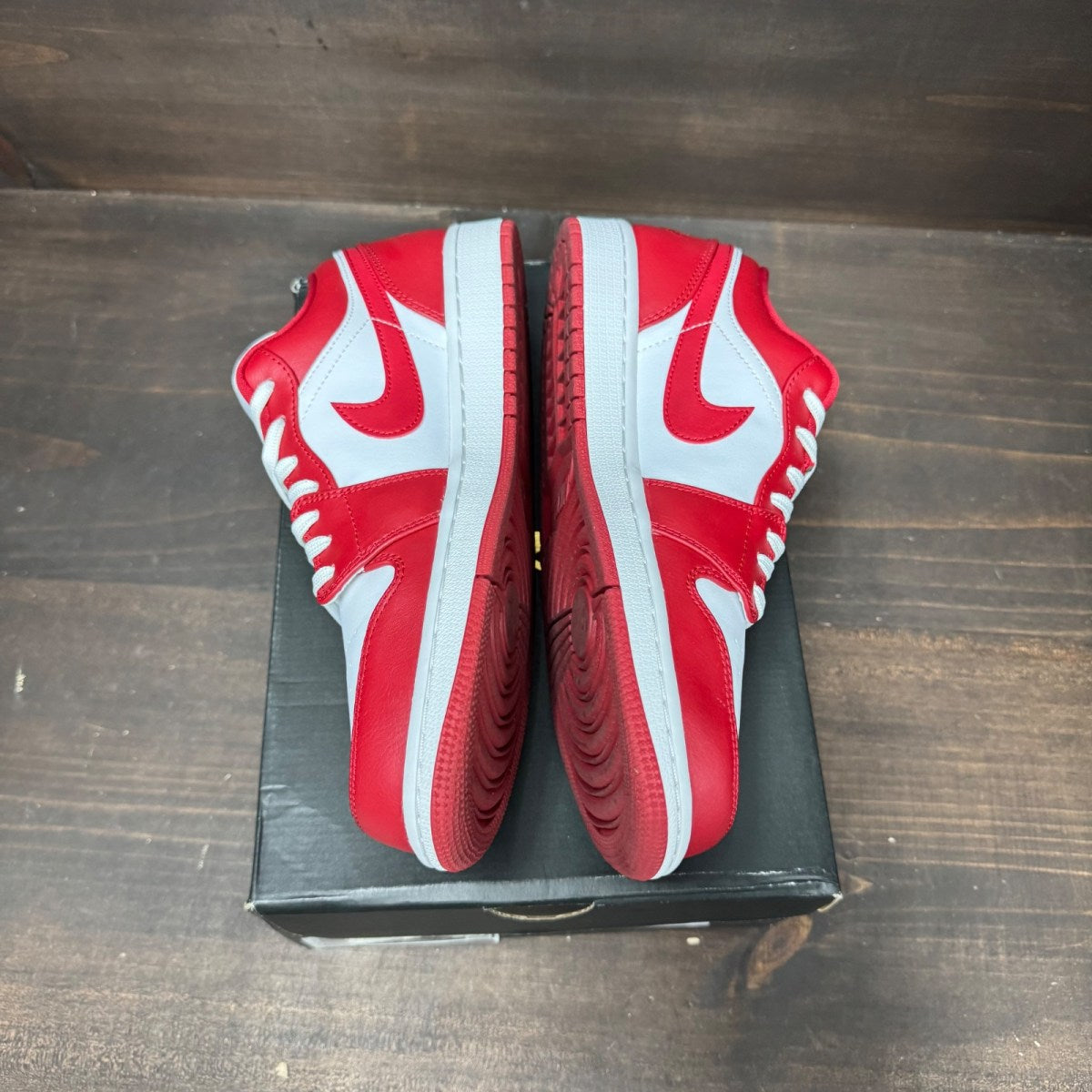 Jordan 1 Low Gym Red White - Image 4