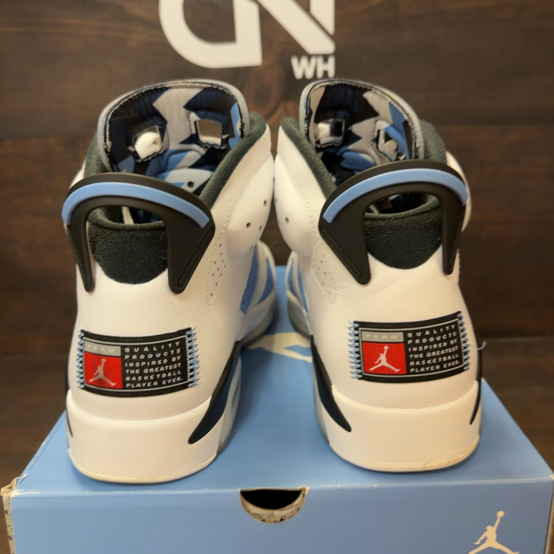 Jordan 6 Retro UNC White - Image 4