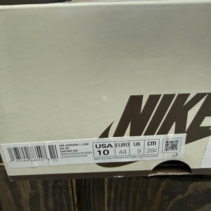 Jordan 1 Retro Low OG SP Travis Scott Medium Olive Size 10 (Pre-Owned)