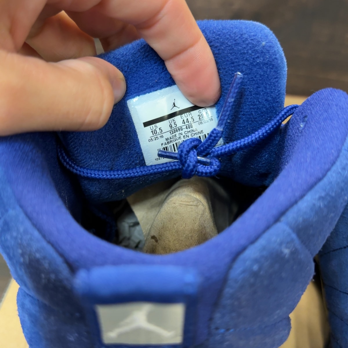 Jordan 12 Retro Deep Royal Blue - Image 7
