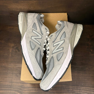 New Balance 990v4 MiUSA Grey Silver Size 12 (Pre-Owned) - Image 2