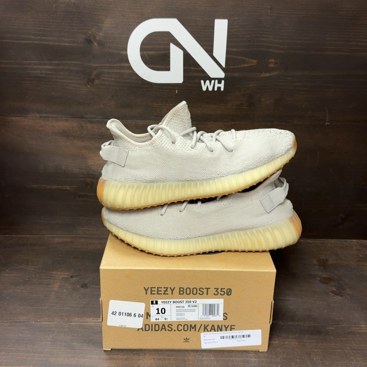 adidas Yeezy Boost 350 V2 Sesame - Image 1
