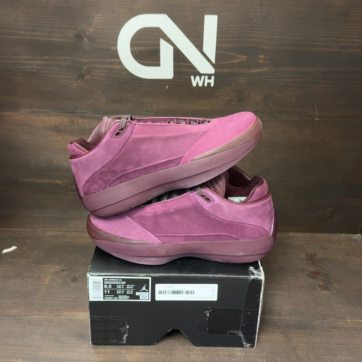 Jordan 40 Bordeaux - Image 1