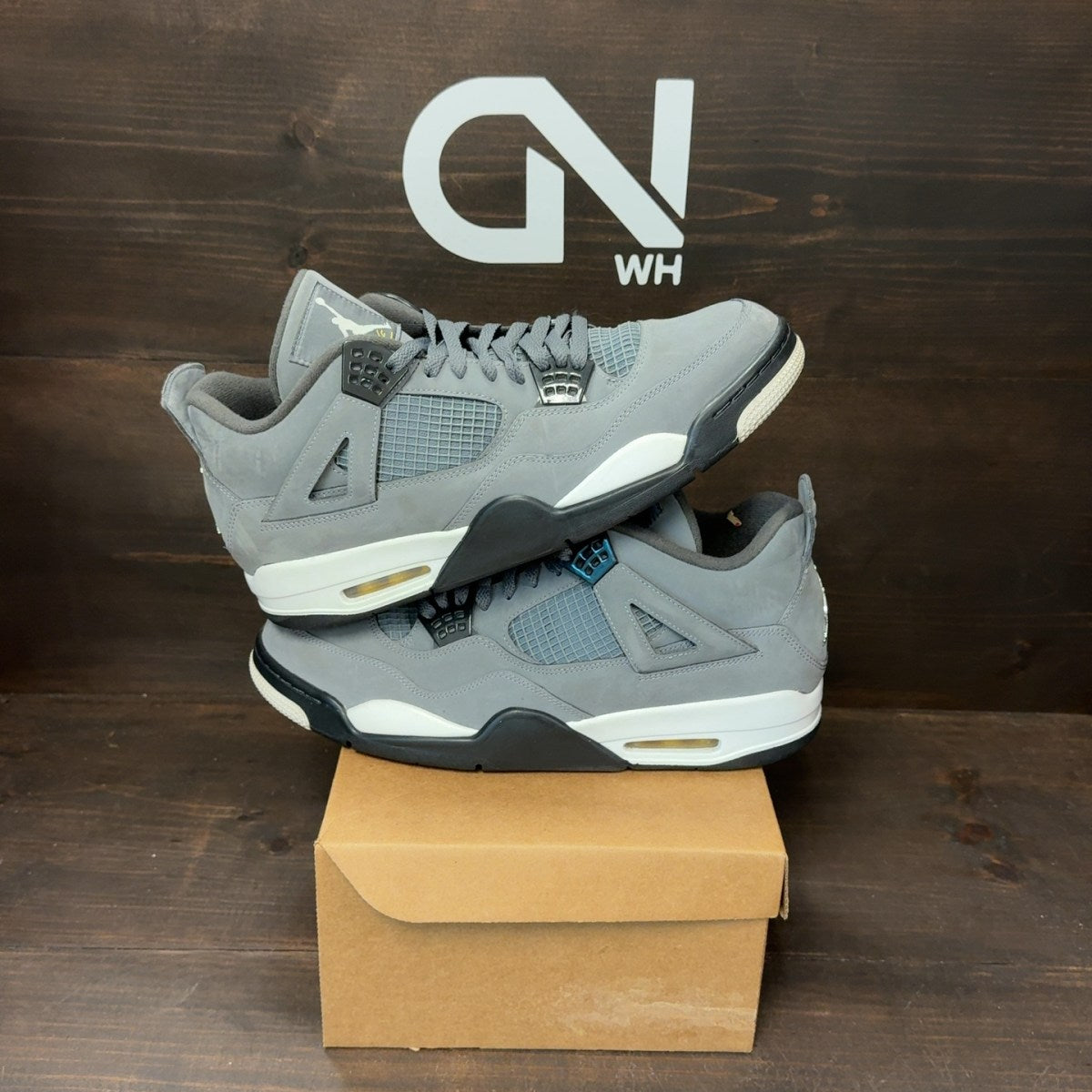 Jordan 4 Retro Cool Grey (2019) Size 13 (Pre-Owned) - Image 1