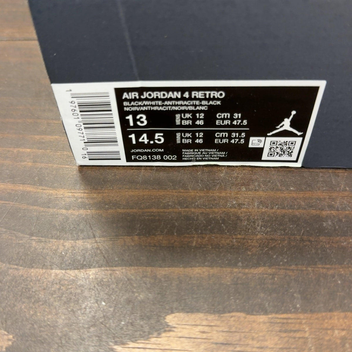 Jordan 4 Retro Fear (2024) - Image 9