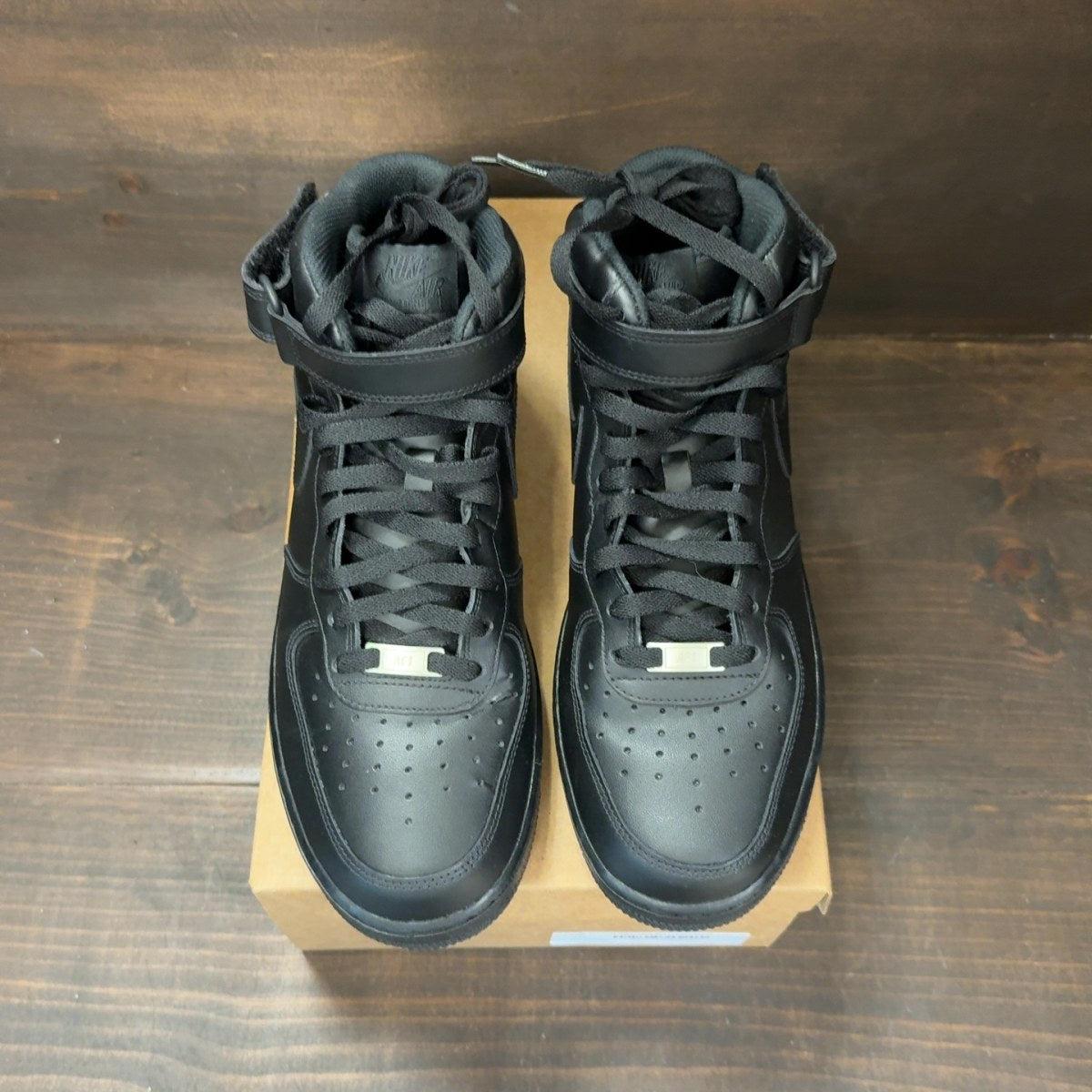 Nike Air Force 1 Mid '07 Black Size 10.5 (Pre-Owned) - Image 3
