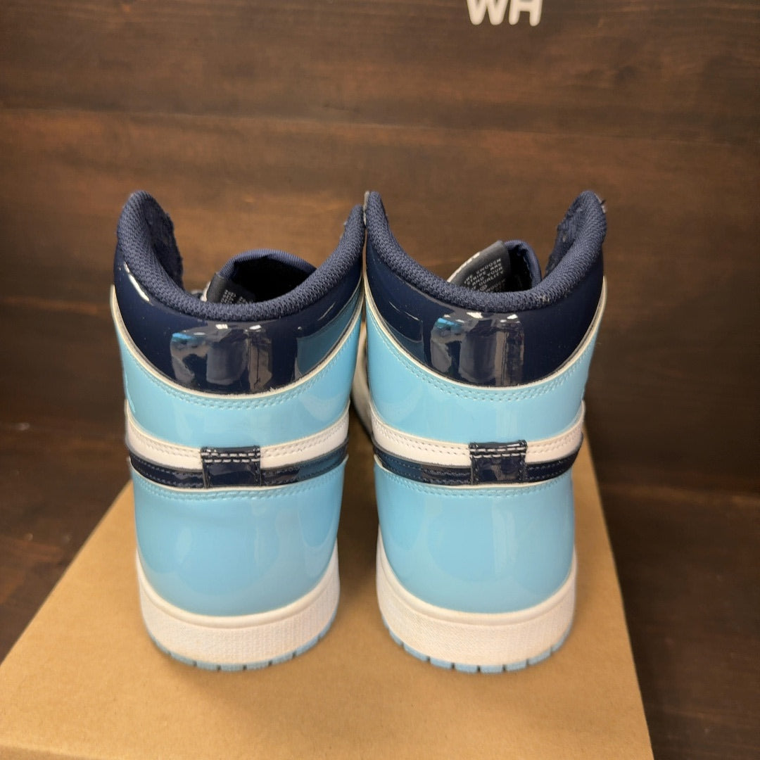 Jordan 1 Retro High UNC Patent (Women's) Size 8.5W (Pre-Owned) - Image 6
