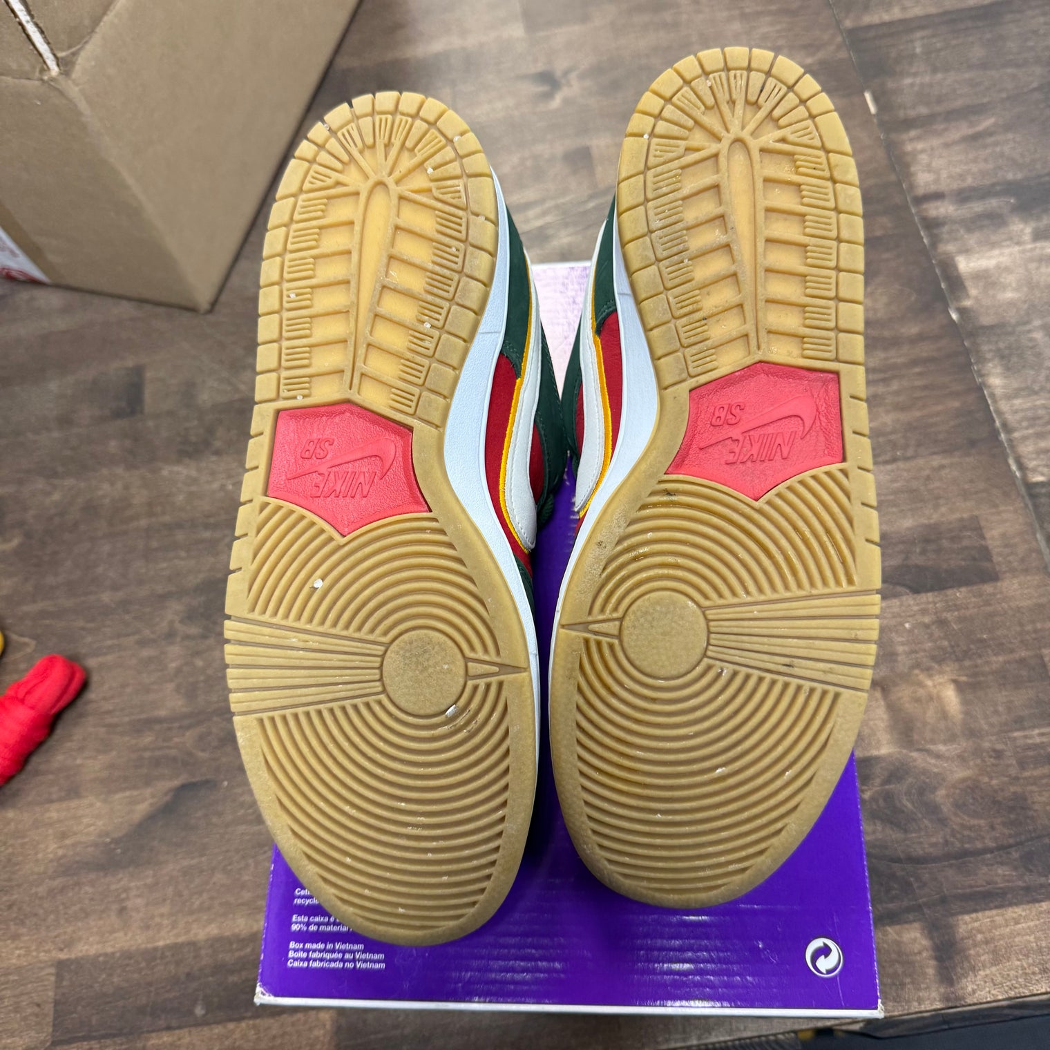 Seattle Supersonic SB Dunk Low (USED,No Box Lid)