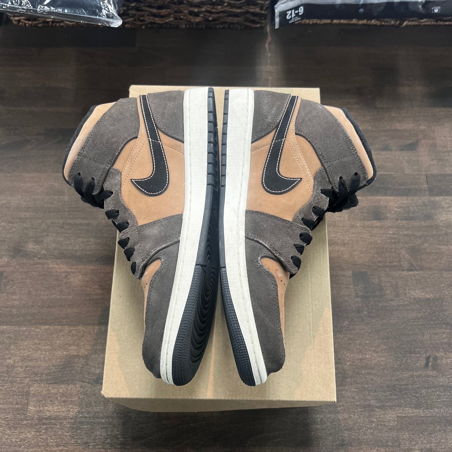 Chocolate Jordan 1 Mid (USED, No Box)