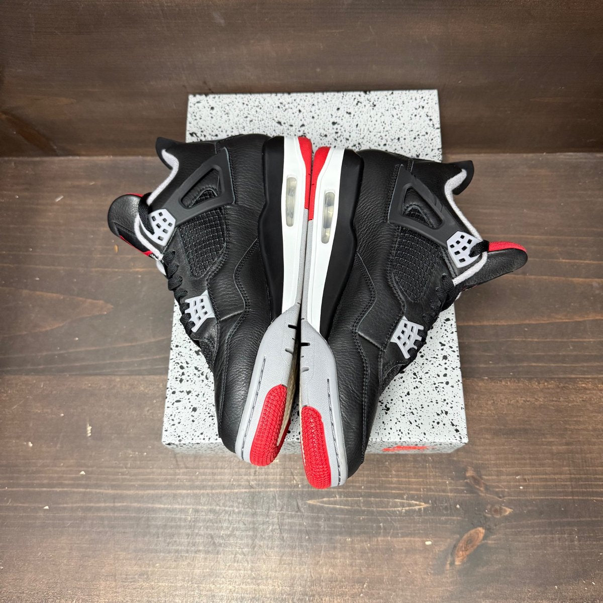 Jordan 4 Retro Bred Reimagined Size 10 (Pre-Owned) - side