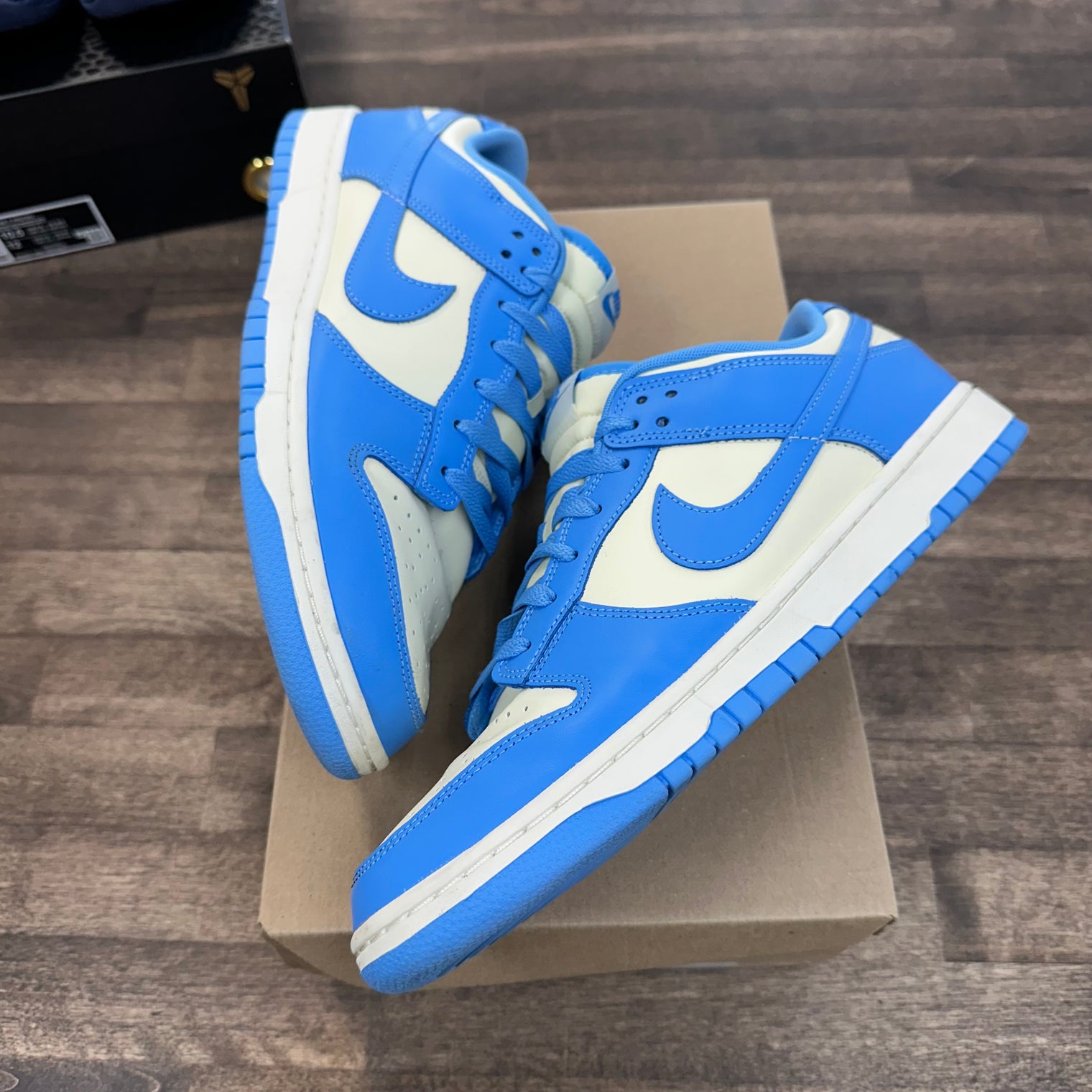 UNC Dunk Low Retro (USED, No Box)