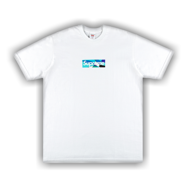 Supreme x Emilio Pucci Box Logo Tee 'White/Blue'