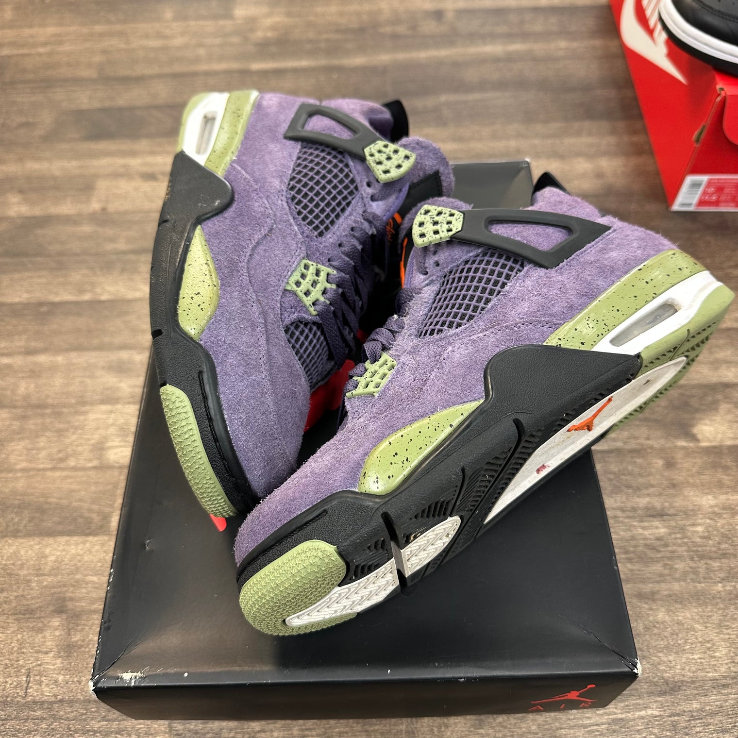 Canyon Purple Jordan 4 (W) (Used)