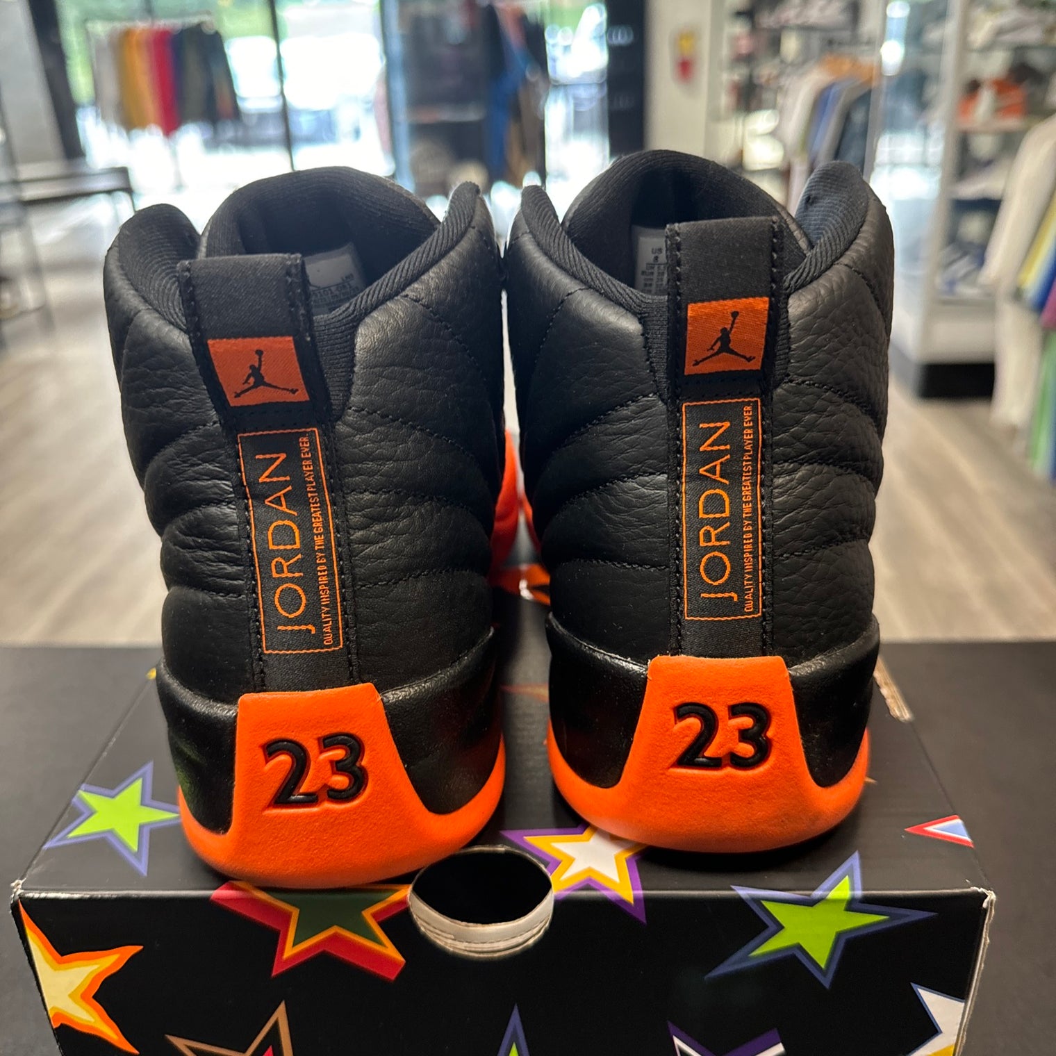 WNBA All Star Orange Jordan 12 (USED)