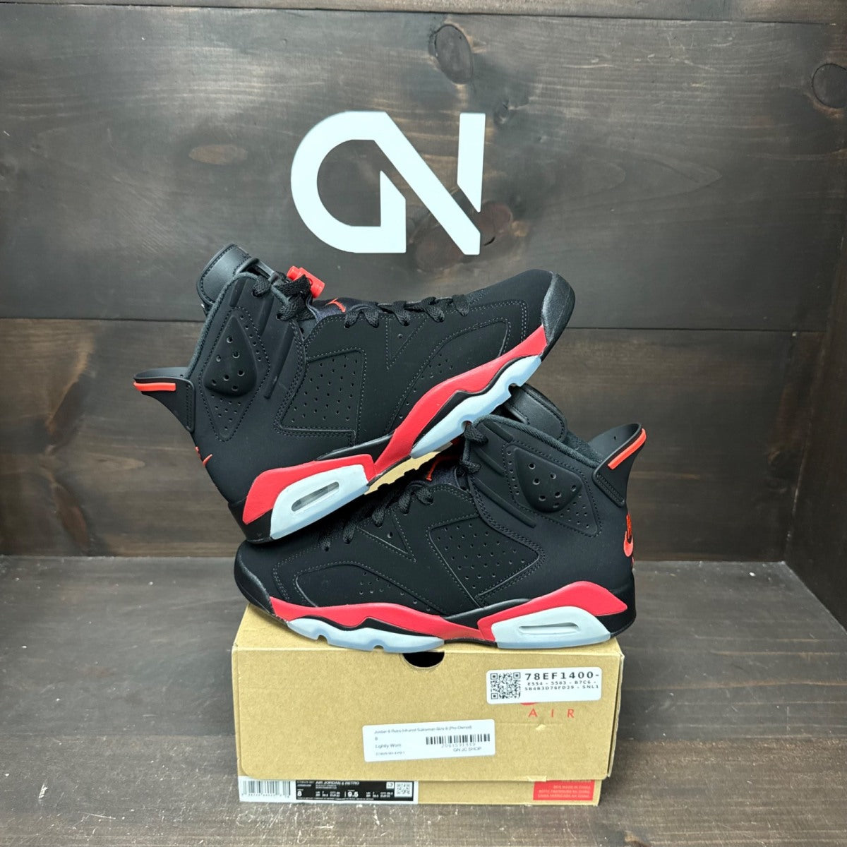 Jordan 6 Retro Infrared Salesman - Image 1