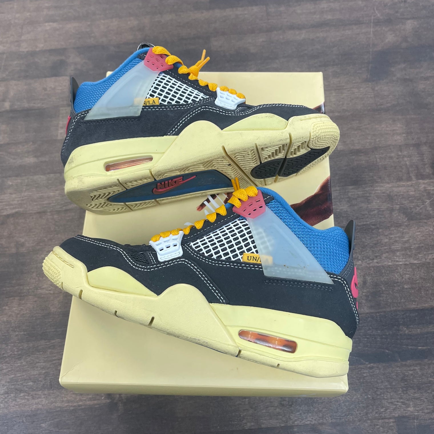 Off Noir Union LA Jordan 4 (USED)