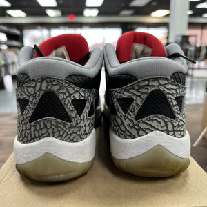Jordan 11 Retro Low IE Black Cement (US 10.5) (USED, No Box) Size 10.5 (Pre-Owned) - Image 4