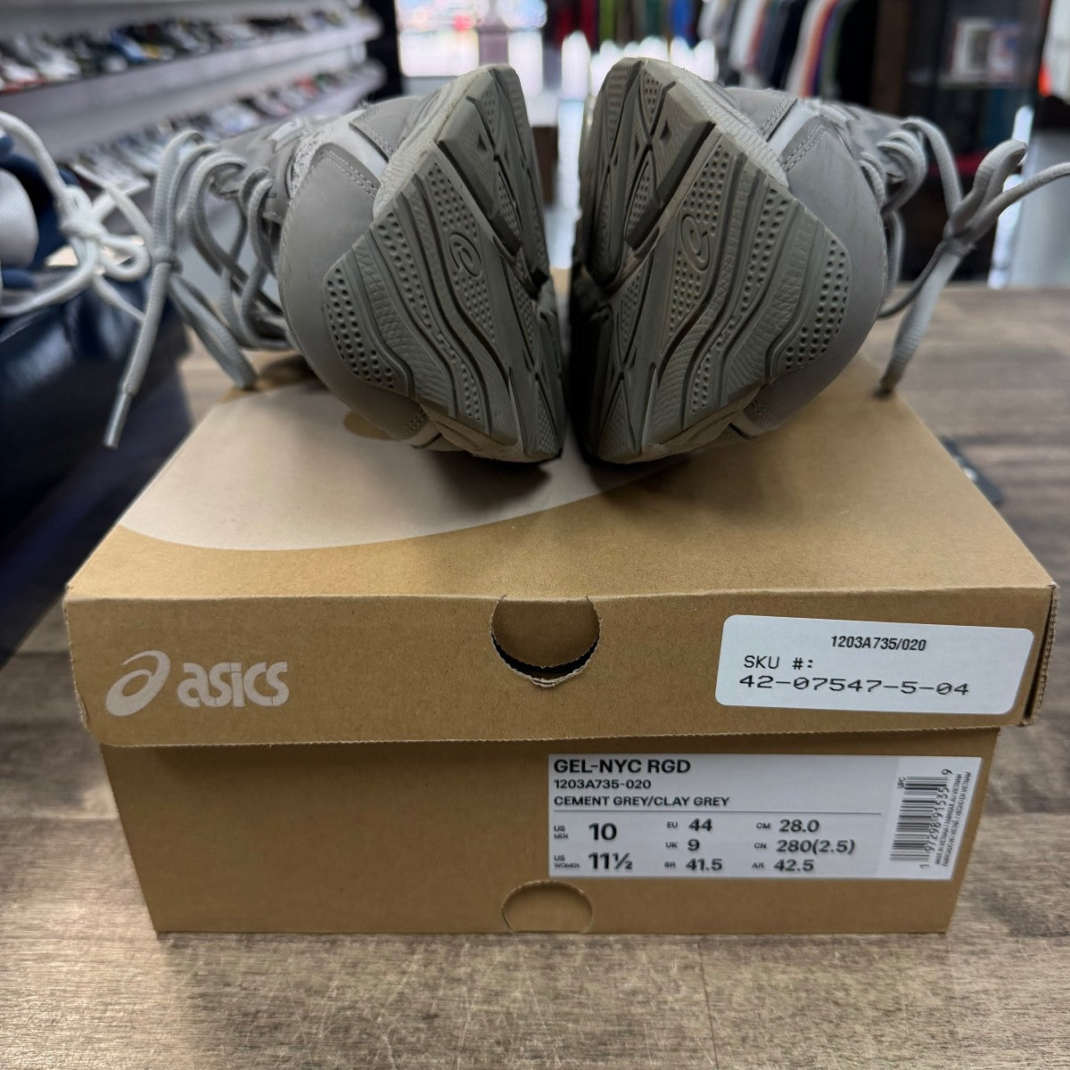 ASICS Gel-NYC RGD Cement Grey - Image 6