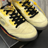 Off-White Jordan 5 Sail (USED)