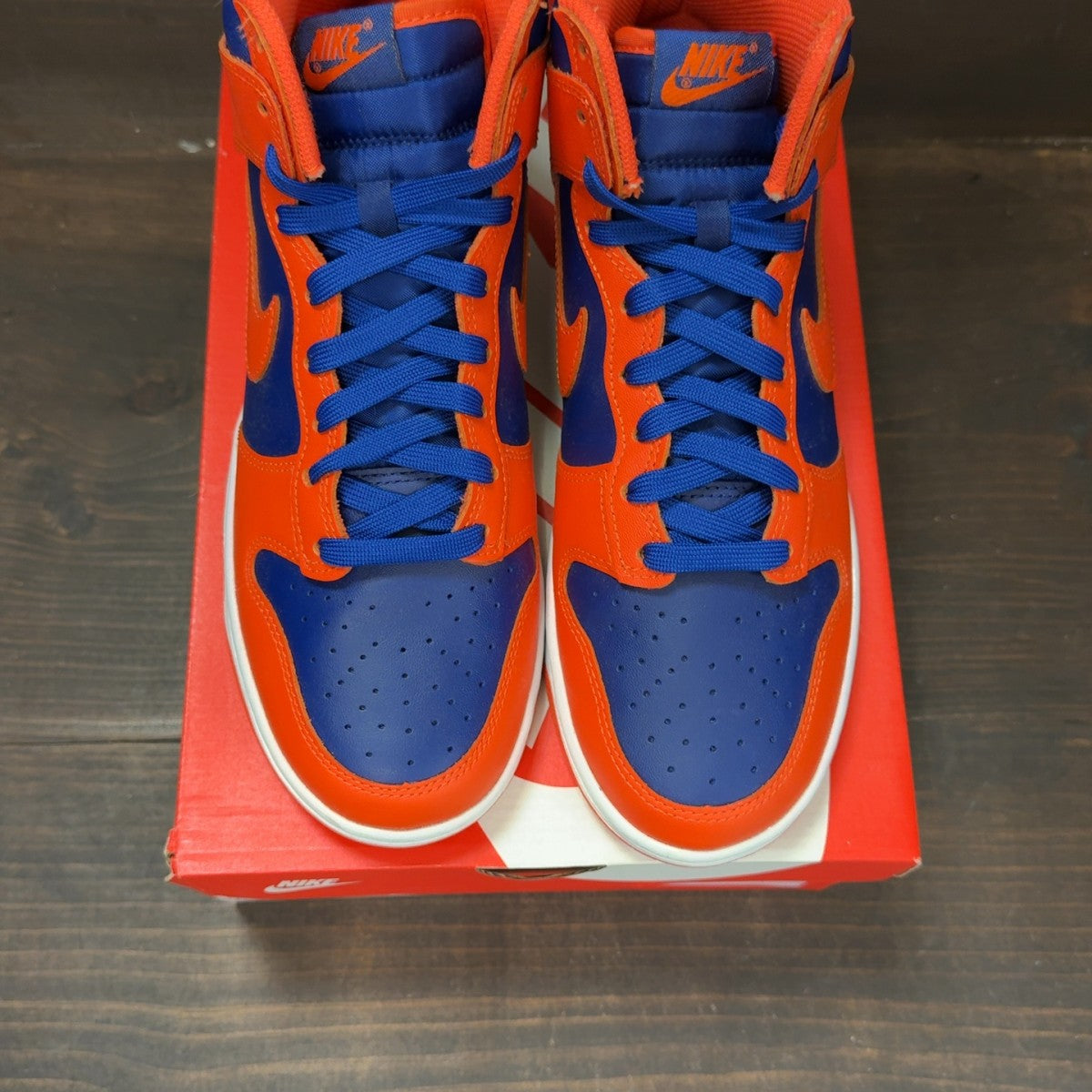 Nike Dunk High Knicks - Image 3