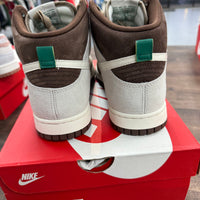 Nike Dunk High Light Chocolate (Men's) (US 8) (Lightly Worn)