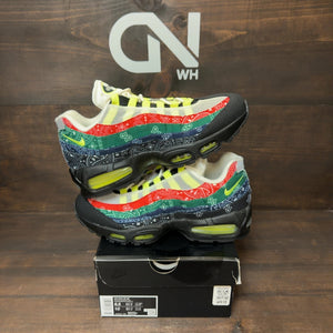Nike Air Max 95 OG Big Bubble Neon Paisley Bandana - Image 1