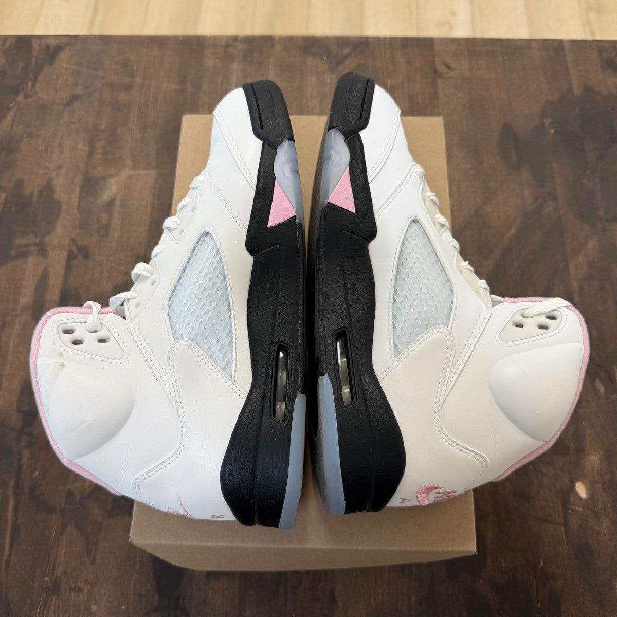 Jordan 5 Retro Medium Soft Pink Size 12 (Pre-Owned) - Image 4