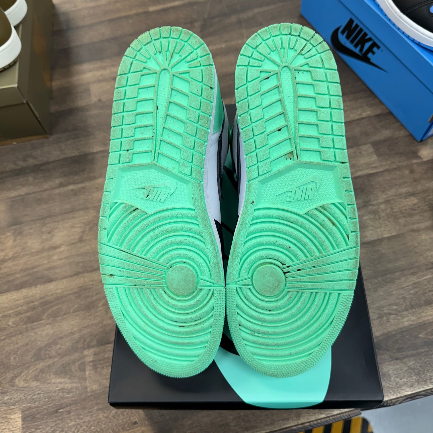 Green Glow Jordan 1 High (USED)