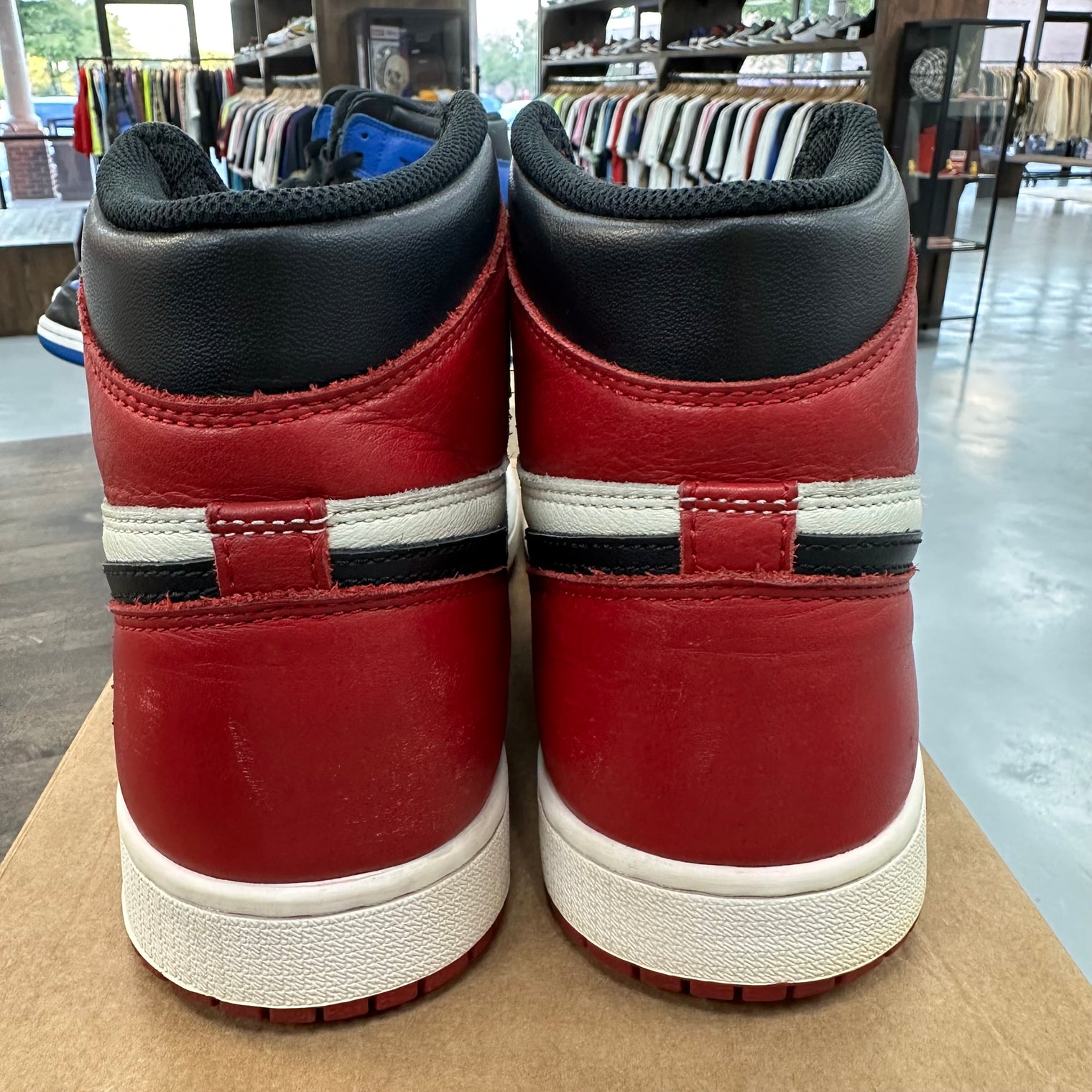 Bred Toe Jordan 1 High (USED, No Box)