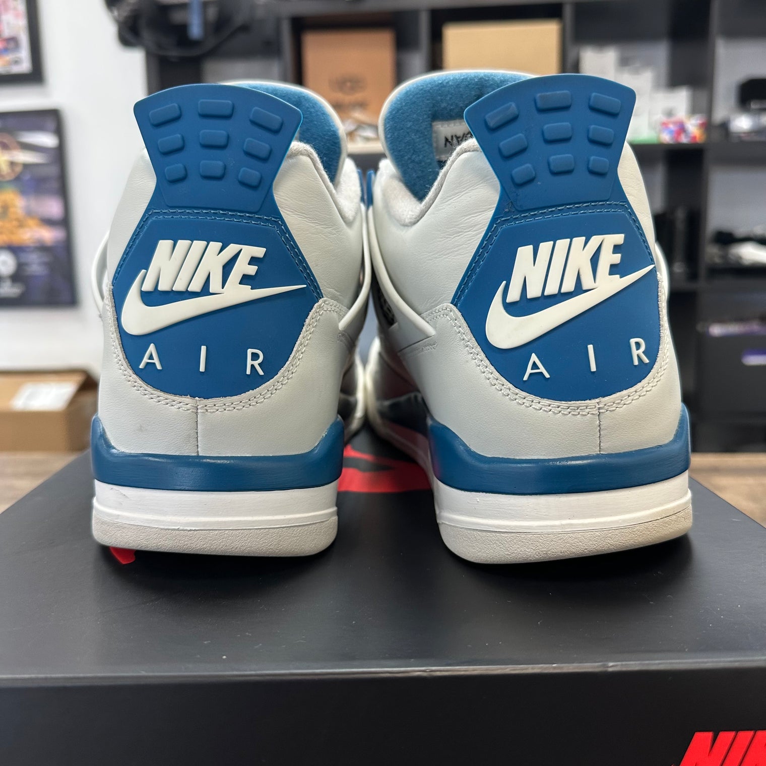 Military Blue Jordan 4 Retro (USED)