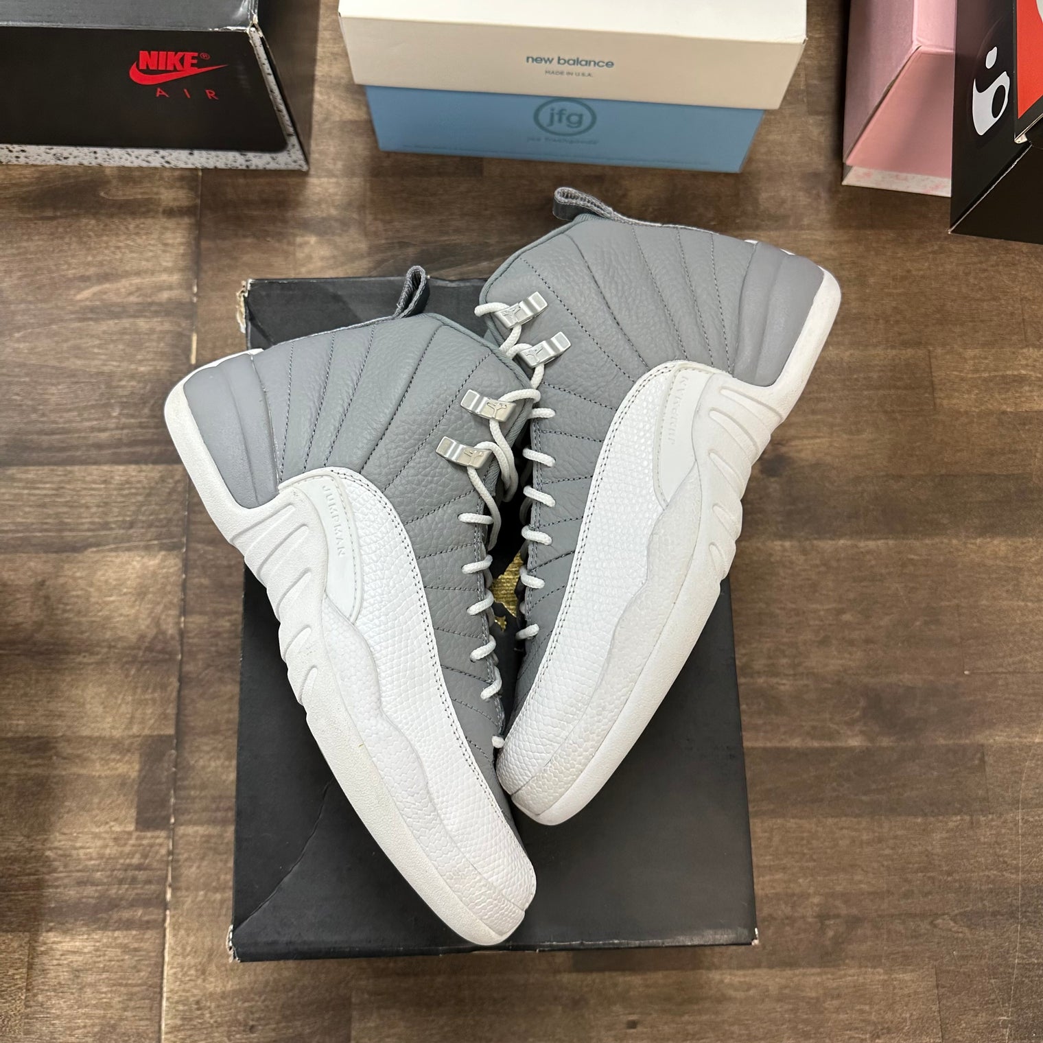 Stealth Jordan 12 Retro (GS) (Lightly Worn)