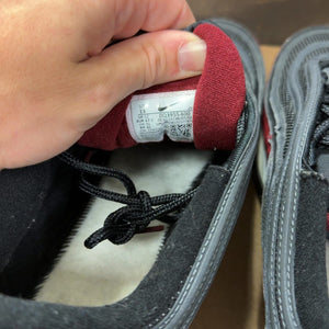 Nike Air Max 97 Black Team Red Size 13 (Pre-Owned) - aux