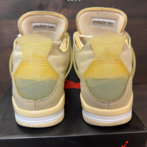 Jordan 4 Retro Off-White Sail (Women's) - Image 4