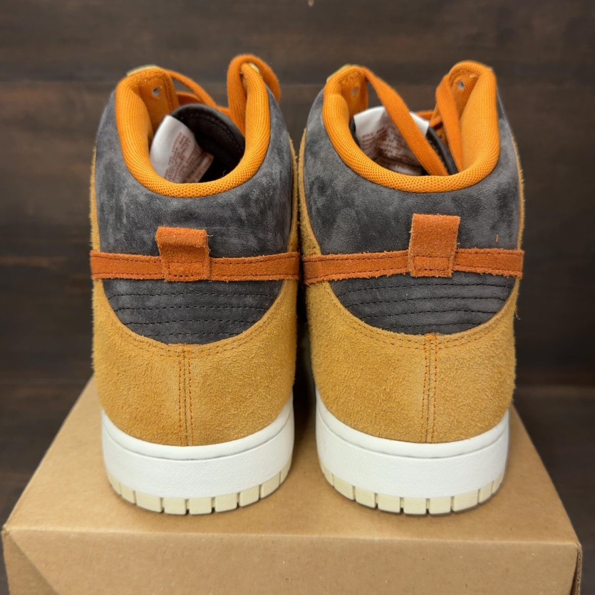 Nike Dunk High PRM Dark Russet Size 14 - Image 5