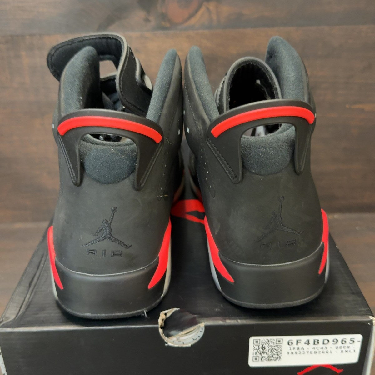Jordan 6 Retro Infrared Black (2014) - Image 5