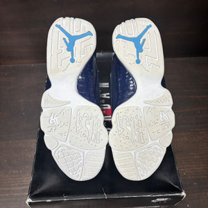 Jordan 9 Retro Pearl Blue Size 9.5 (Pre-Owned) - box